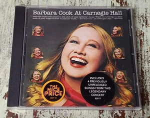 NM Barbara Cook At Carnegie Hall (1996) Sony Classical – SMK 62017 CD, US - Imagen 1 de 3