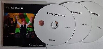 P McC @ Glasto 22 - Exclusive And Rare 3-Disc Promo CD Set • 36.17£