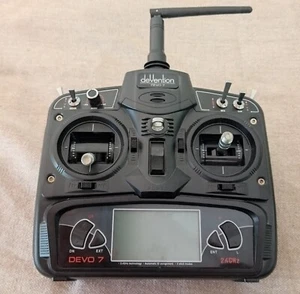 Devention Devo 7 radiocomando controller trasmettitore 7 canali 2.4 GHz - Picture 1 of 4