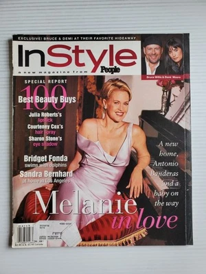 1996 INSTYLE mag MELANIE GRIFFITH Sandra Bernhard BRUCE WILLIS Bridget Fonda - Image 1 of 4