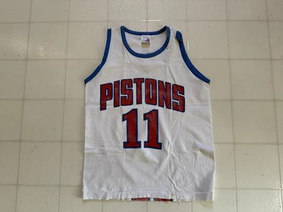 Camiseta deportiva profesional Detroit Pistons Isiah Thomas talla 18-20 Foto 1 de 4