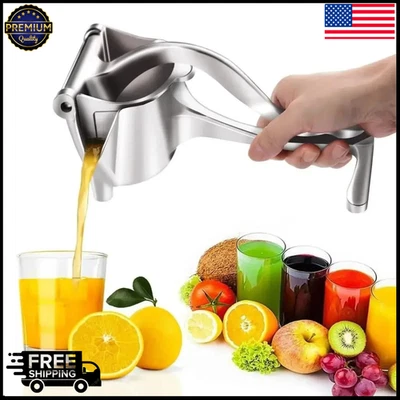 重型金属手动榨汁机果汁挤压机用于压柠檬橙子。 — 第 1/4 张图片