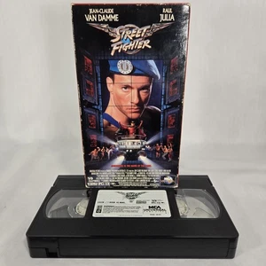 Street Fighter VHS 1994 Martial Arts Action Jean-Claude Van Damme Raul Julia  - Picture 1 of 7