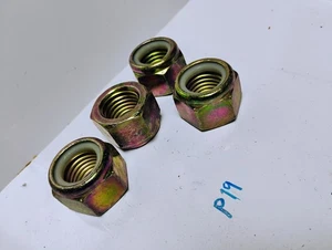 1'' GR. 8 NYLON LOCK NUTS PLATED COARSE AC1336A QTY 10 - Picture 1 of 1