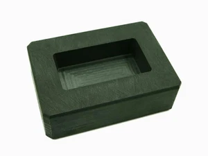 5 oz Goldbarren Graphitform mit hoher Dichte - 3 oz Silberbarren Laib Kupferschrott - Bild 1 von 2