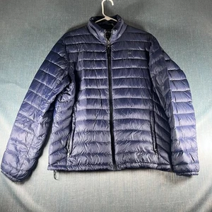 Calvin Klein Men's Jacket Size M Blue Packable Down 7°F Warmth Factor Puffer MB - Picture 1 of 11