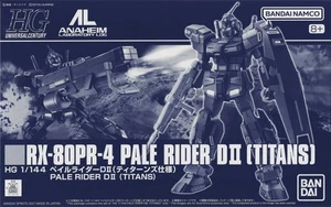 Bandai 1/144 HG RX-80PR-4 Pale Rider DII (Titans) Mobile Suit Gundam Model Kit - Picture 1 of 8