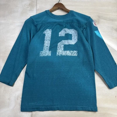 Camiseta de fútbol americano juvenil vintage de los Miami Dolphins Sears by Rawlings NFL talla M 10-12 Foto 1 de 4