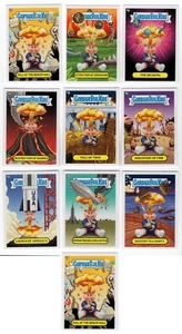 2012 Topps Garbage Pail Kids - BNS1 - Adam Bomb through History - Juego de 10 cartas - Imagen 1 de 2