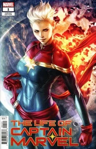 Life of Captain Marvel #1B, variante Artgerm, casi nuevo 9,4, primera impresión, 2018 - Imagen 1 de 1