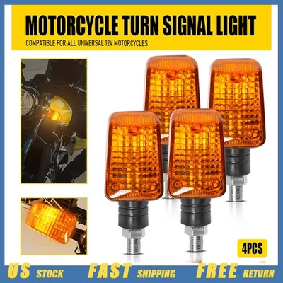 4X Luz de pisca-pisca de seta para Honda Magna VF250 Rebel VF750 CA250 400 CMX250 - Imagem 1 de 4