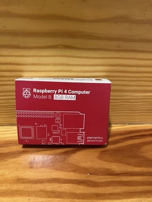 Raspberry Pi 4B (ARM Cortex A72, 1.5GHz 8GB RAM) Single Board Computer... - Image 1 of 3