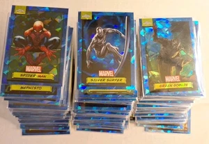 2024 Topps Marvel Chrome Sapphire #1-150 Base Cards Set NM/MT Beautiful Cards! - Bild 1 von 2