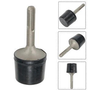 Rubber Hammers Wall Tile Hammer Round Handle SDS Two Pits And Two Slots - Picture 1 of 24