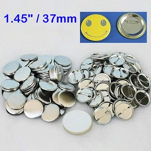 Suministros de piezas con botón de insignia de pin de 1,45" 37 mm para fabricante profesional parte inferior de metal hágalo usted mismo regalo - Imagen 1 de 7