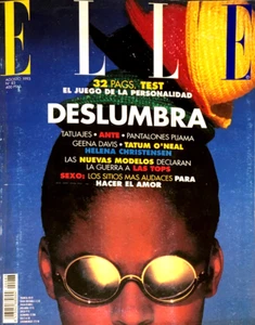 ELLE Spain Magazine August 1993 BRANDI QUINONES Niki Taylor HELENA CHRISTENSEN - Picture 1 of 6