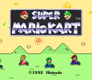 Juego Super Famicom Super Mario Kart Japón SFC NTSC-J USADO - Imagen 1 de 6