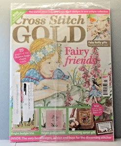 Cross Stitch Gold Magazine June 2012 Issue 30 Fairy Friends Patterns Sealed - Picture 1 of 2