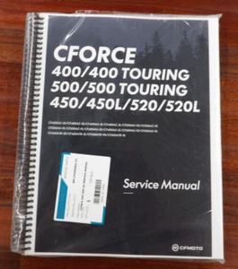 CFMOTO CForce 400 500 2023 2024 Gen 2 ATV FABRICANTE DE EQUIPOS ORIGINALES MANUAL DE SERVICIO SM-CF4500G2-V1 - Imagen 1 de 1