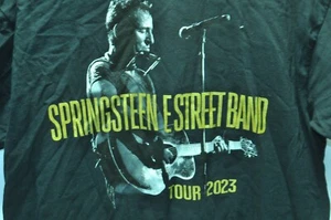 Bruce Springsteen E Street Band Tour 2023 XL Black Concert T Shirt Gildan NWOT - Picture 1 of 5