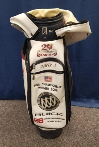 Genuine Tiger Woods 2006 88th PGA Championship posten Buick Sponsor Staff Bag Cover