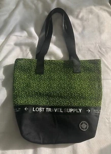 COTTON ON Green & Black Tote Bag, in excellent condition! - Picture 1 of 3