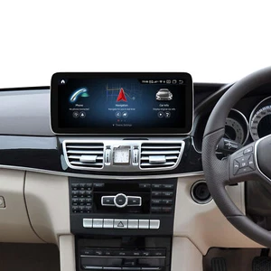 Android 13 Screen CarPlay For Mercedes E Class W212 NTG4.5 Navigation 12.3" 128G - Picture 1 of 8