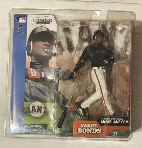2002 McFarlane MLB San Francisco Giants Barry Bonds #25 Action Figure NIP Cover