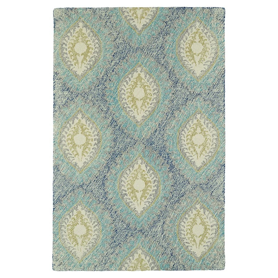 Kaleen Rugs Montage Area Rug, Blue, 2'x3' - MTG08-17-23 - Image 1 of 1