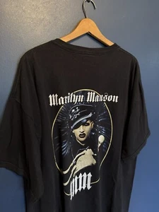 Vintage 2004 Marilyn Manson Against All Gods Band Tee Shirt Size 2XL - Picture 1 of 4