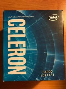 Intel Celeron G4900 CPU 2 cores LGA1151 3.1 GHz 2 MB Processor New in Box - Picture 1 of 1