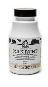 PLAID MILK PAINT BONDING PRIMER & SEALER 6.8OZ Clear Top Coat Matte 200ml - Picture 1 of 1