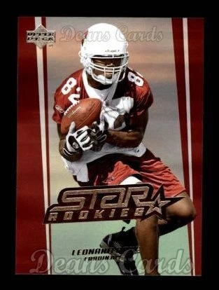 2006 Upper Deck #263 Leonard Pope Cardinals-FB RC Georgia 8 - NM/MT - Image 1 of 1