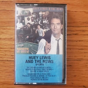 Huey Lewis & The News Sports Cassette Tape 1984 Chrysalis Tested Heart Rock Roll - Picture 1 of 4