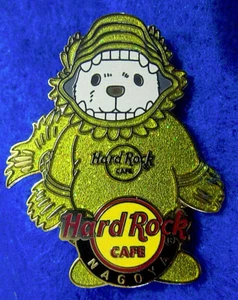 NAGOYA PEZ SHACHIHOKO DORADO JAPONÉS *POLAR* SERIE OSO Hard Rock Café PIN LE - Imagen 1 de 1