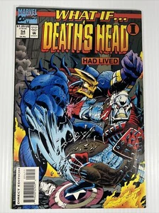 What If #54 (Vol 2) Minion Had Not Killed Death’s Head? Marvel Comics 1993 NM - Picture 1 of 8