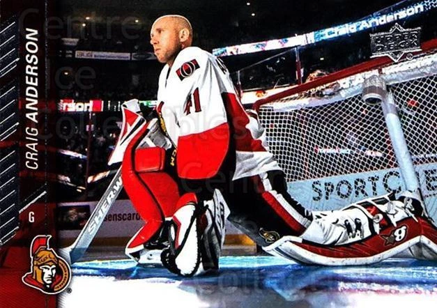 2015-16 Upper Deck #387 Craig Anderson - Image 1 of 1