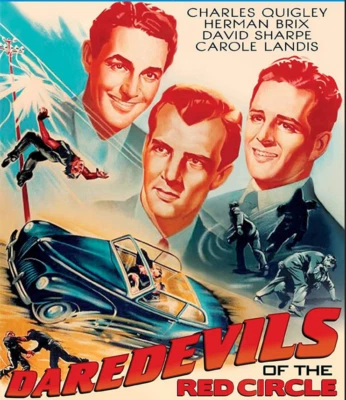 Daredevils of the Red Circle (1939) -Colourized  Public Domain DVD William Henry - Image 1 of 3