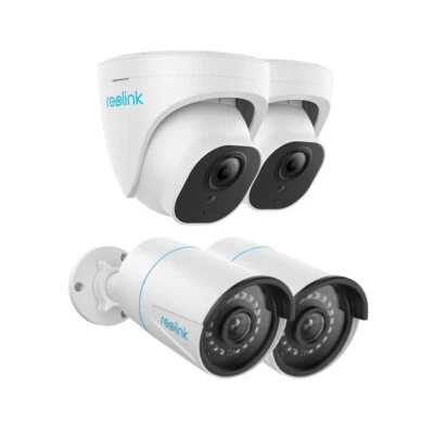 REOLINK Home Security Camera System for 5MP PoE IP Surveillance RLC-510A & 520A