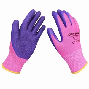 Gardening Gloves Latex Tough Grip Lightweight Size 7 Ladies Thorn Resistant - Picture 1 of 8
