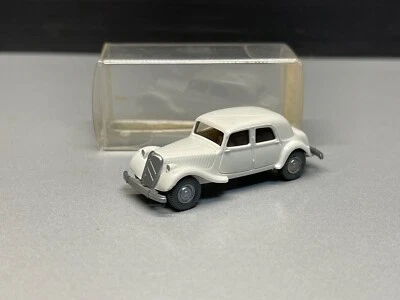Citroen 15 Six Limousine sedan Oldtimer classic car weiss Wiking H0 1:87 OVP - Bild 1 von 4