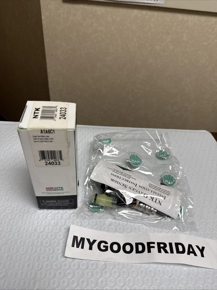 Sensor de oxigênio-OE tipo esquerda/direita NGK 24033 pacote lacrado feito no Japão - Imagem 1 de 4