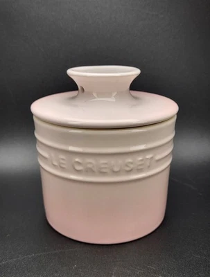 Le Creuset Butter Crock - 6 Oz - Shell Pink - NIB - Image 1 of 4