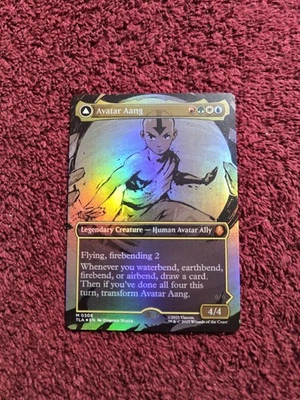 Avatar Aang 0308 Foil Borderless Avatar The Last Air Bender (Error) - Image 1 of 3