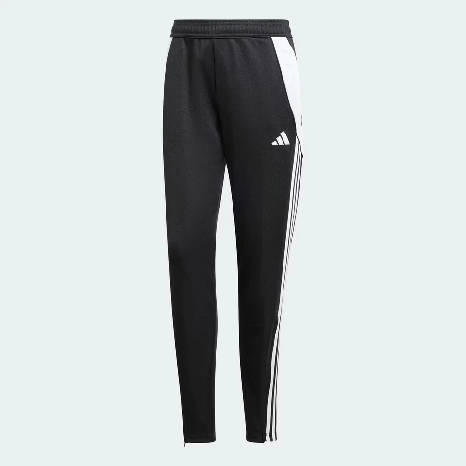 adidas IJ7660 Women's Size M - Tiro 24 Training Pants Black/White