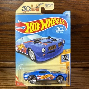 2018 Hot Wheels '70 Pontiac Firebird #288/365 HW 50th Race Team #6/10 BLUE W1 - Picture 1 of 4