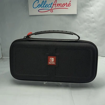Nintendo Switch Game Travel Carrying Case Black +Fits OLED & Lite - Image 1 of 4