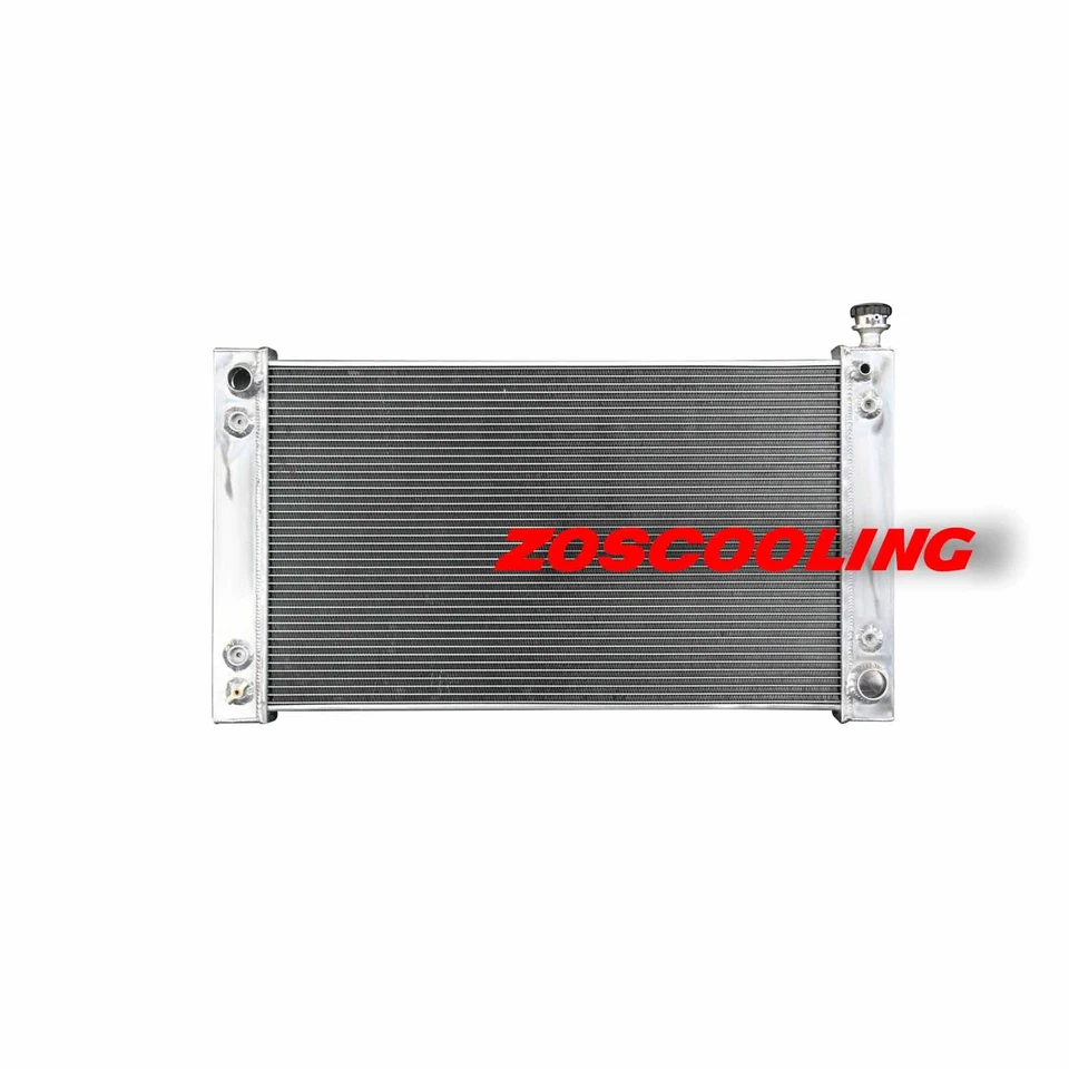 Radiador apto Chevrolet C1500 P30/GMC Blazer 1988-1997 aluminio 3 filas AT Foto 1 de 4