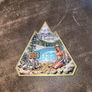 Prospectors Gold Rush 1 oz triangolo oro 24 carati rame dorato coniazione rotonda vedi foto - Foto 1 di 6