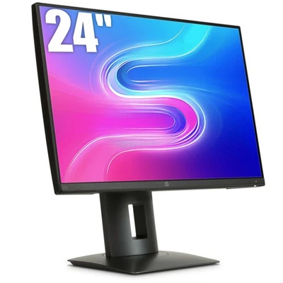 Rahmenloser Monitor 24 Zoll HP Z24N LED IPS USB 16:10 1920x1200 WUXGA A Klasse - Bild 1 von 4